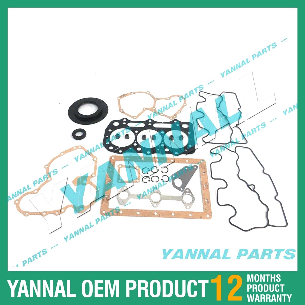 Full gasket kit for Perkins 403D-11 excavator diesel engine parts -