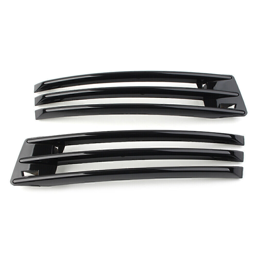 Pair Front Fog Bumper Grille Air Vent Cover for Land Rover Ranger for Rover 2018-21
