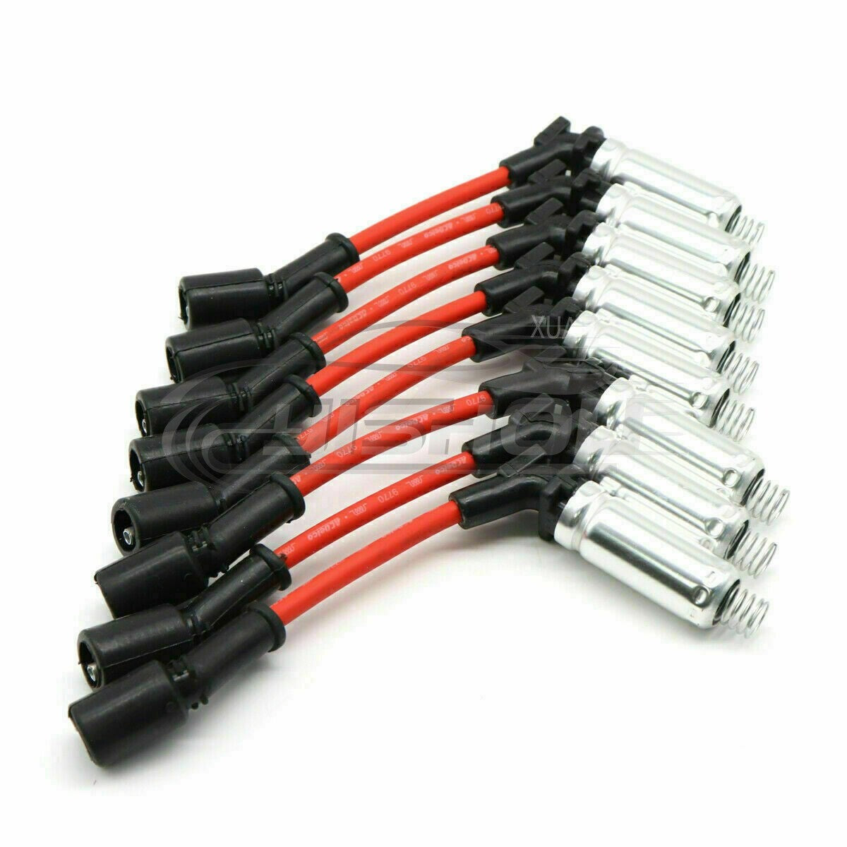 High-performance spark plug ignition wires suitable for 2000-2009 for GMC V8 for Chevrolet models.