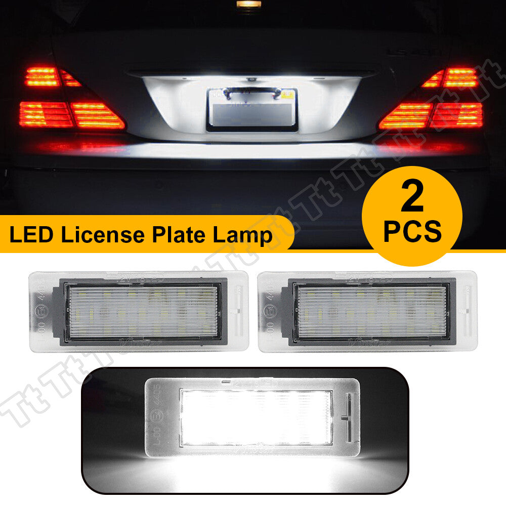 Full LED license plate lights suitable for Cadillac CTS XTS, for Chevrolet for Corvette,for Buick for GMC Q