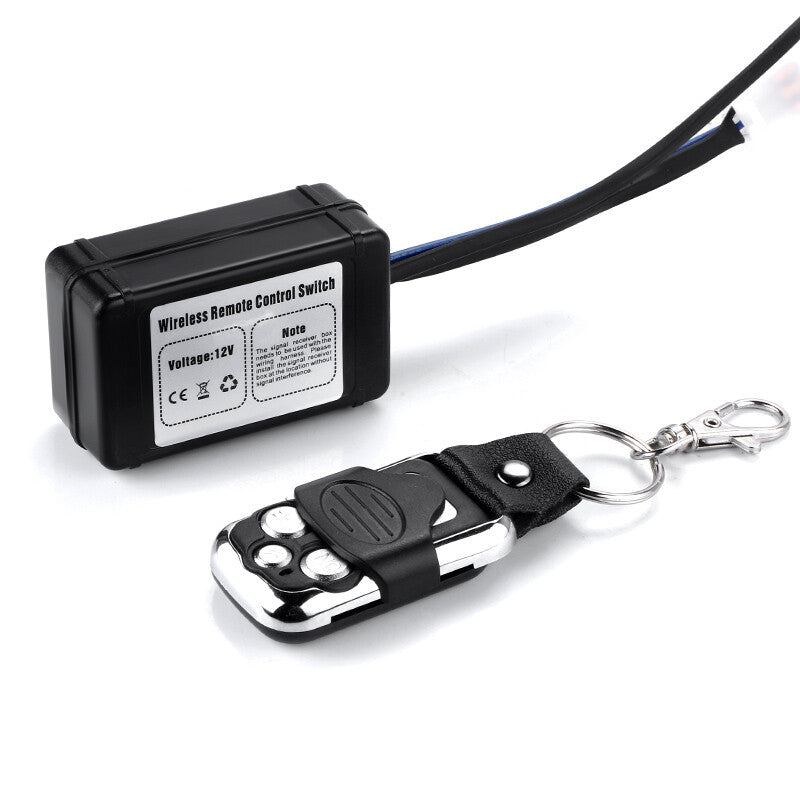 2pcs Wireless Remote Control ON/Off Switch Strobe For LED Work Light Bar Offroad