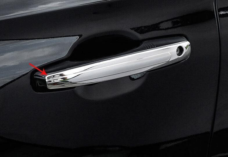 for Lincoln Corsair 2020-2022 Silver Steel Exterior Side Door Handle Cover Trim