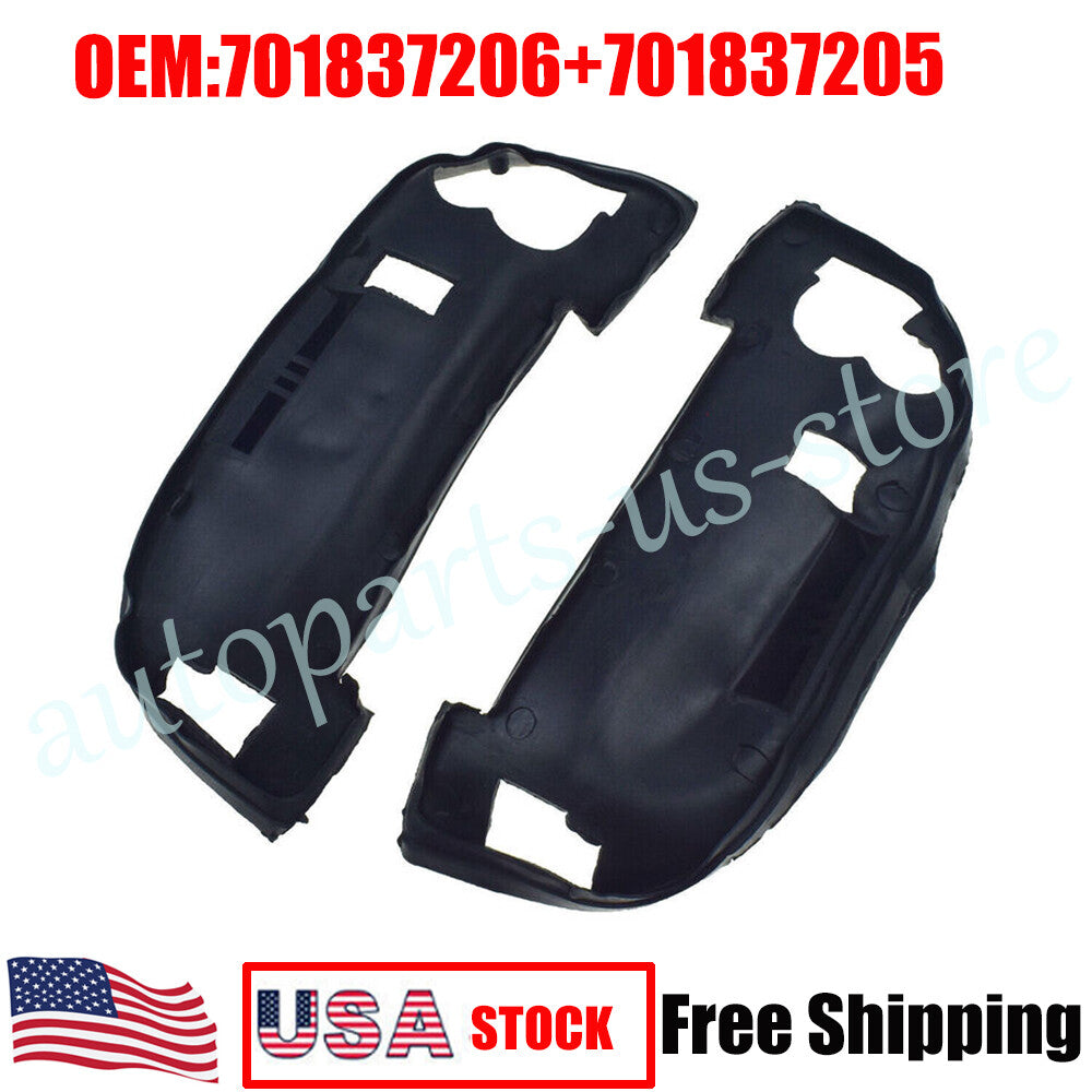 Pair Front LH RH Exterior Door Handle Seals for VW Eurovan 701837005 701837206