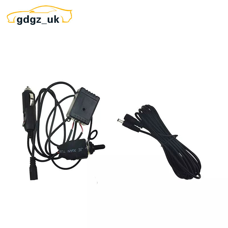 Electric Exhaust Valve Manual Switch Control Line Box 3.5M Extension Power Cord