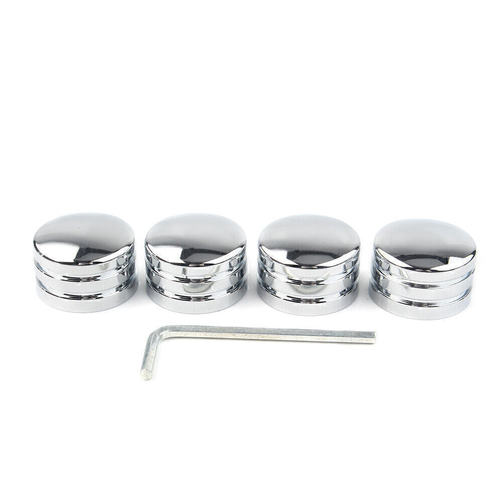 Head Bolt Covers for Harley Sportster XL883 Twin Cam Big Twin 1340 Evo Chrome Q