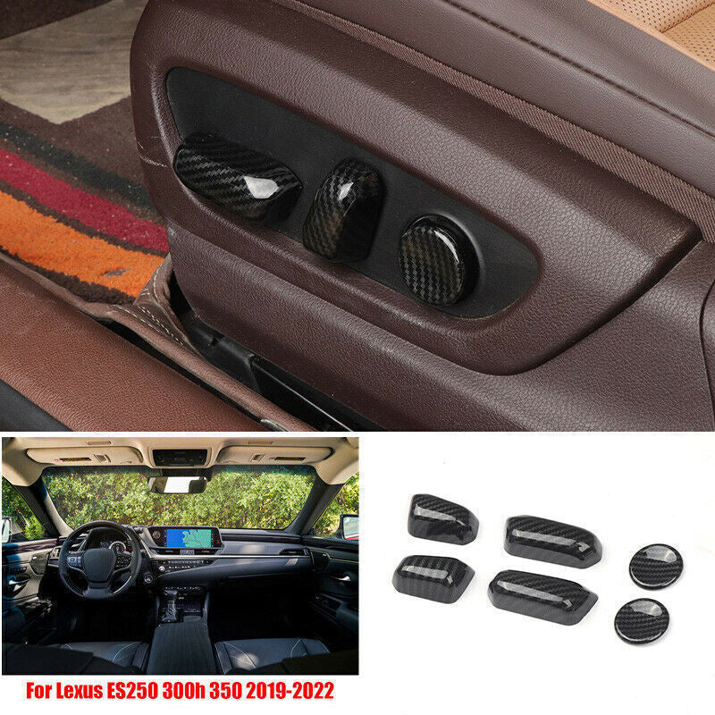 Red Carbon Fiber Door Speaker Side Panel Cover Trim For Taycan 2019-2022 v