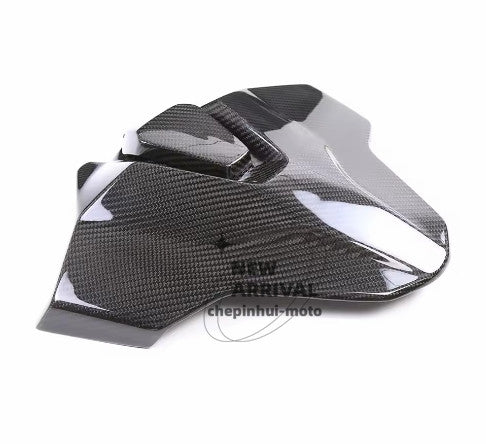 for BMW 2023+ S1000RR Carbon Fiber Rear for Seat Cover with Solo Pillion Rectangular Twill Fabric