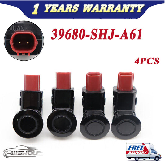 4PCS PDC Parking Sensor Fits 39680SHJA61 for Honda 05-10 Odyssey 2004-2013 CRV Q