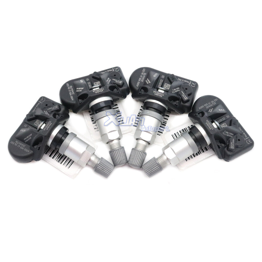4-piece Tire Pressure Sensor (TPMS) A0009054104 suitable for W167 W177 A220 433MHz v