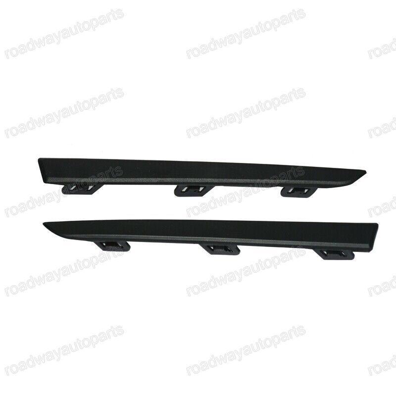 Left Right Side Black Rear Bumper Molding Trim Pair Fit for HONDA CRV 2017-2020