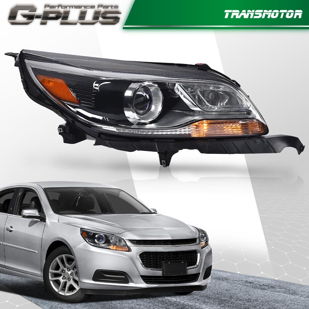 Fits 13 - 15 for Malibu 2016 Limited HID Headlight Passenger Right Hand - v