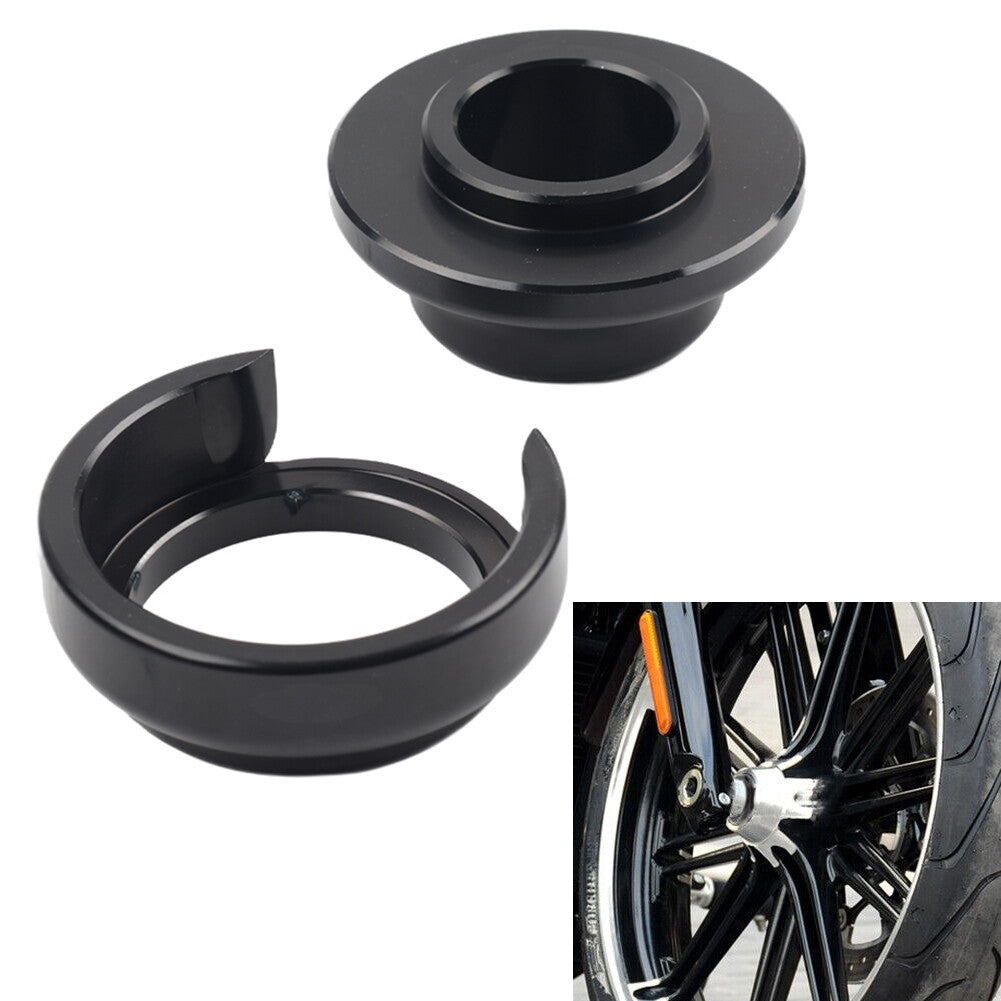 ABS Sensor Cover Wheel Spacers for Harley Road King Street Glide 2008-2023