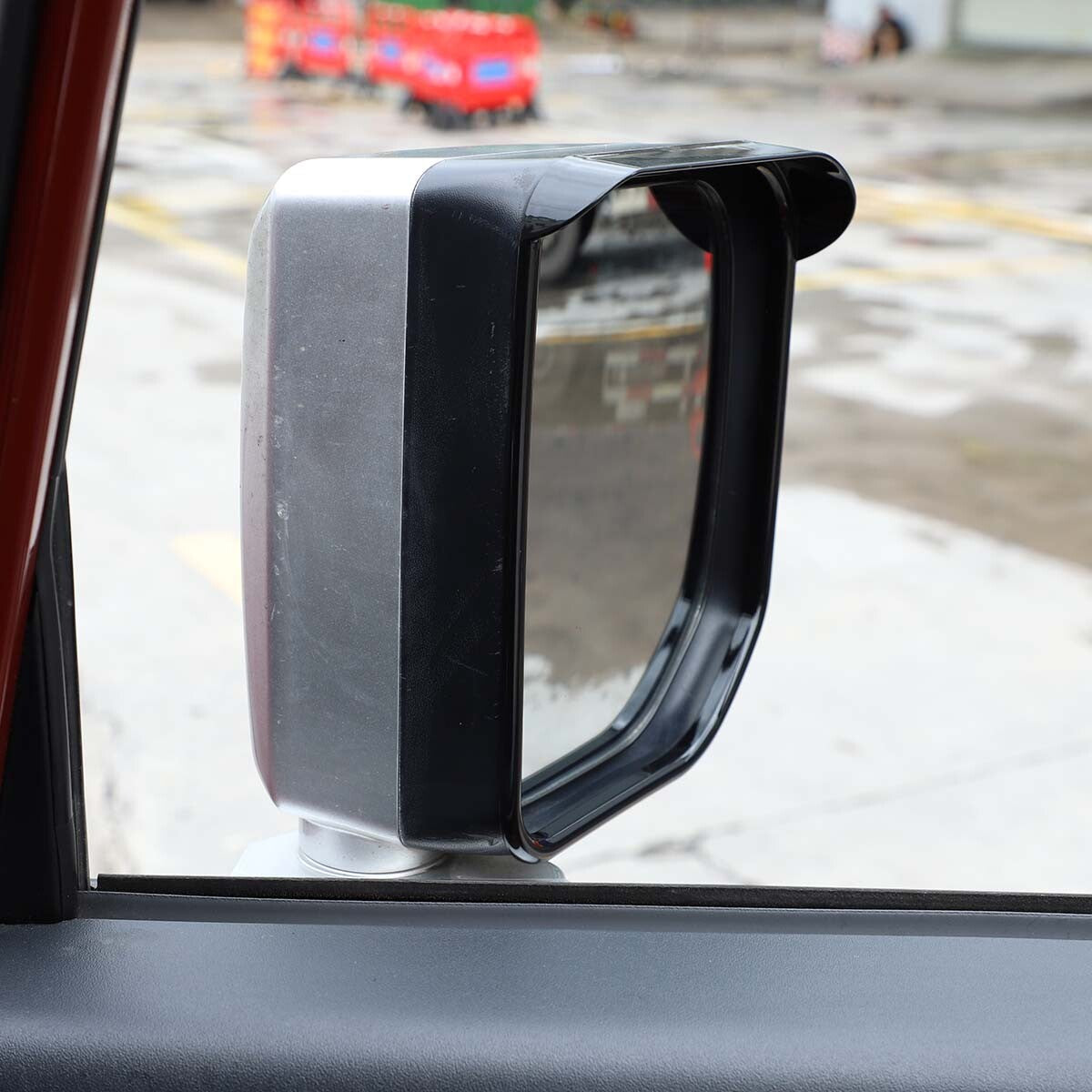Red alloy center console gear shift ring trim suitable for the 2022  for ford  Maverick.