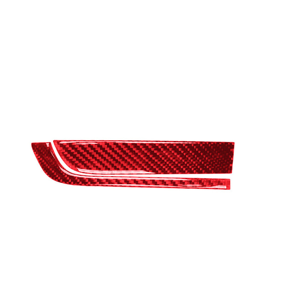 Red Carbon Fiber Driver Side Dashboard Cover Trim for Honda CRV CR-V 2015-2016