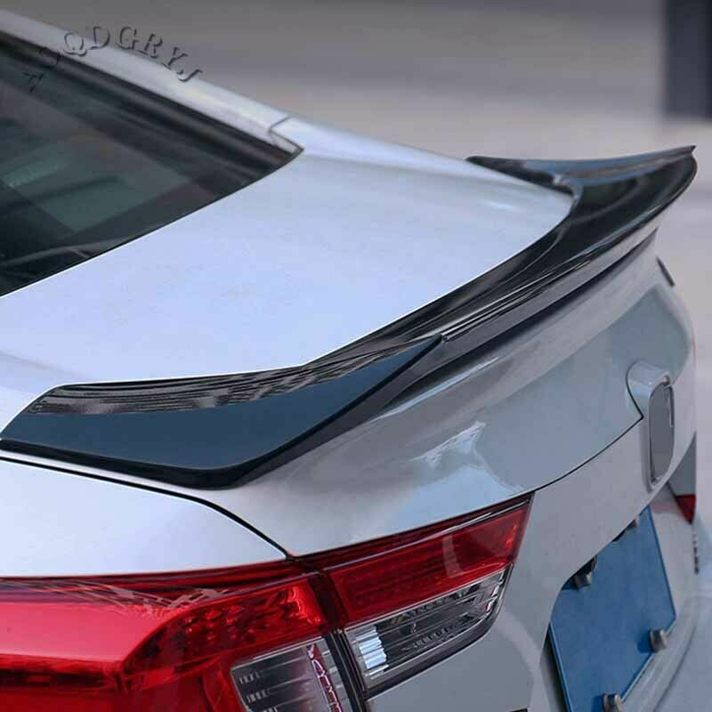 Glossy Black Rear Trunk Spoiler Wing Trim Fits for HONDA 10th ACCORD 2018-2021