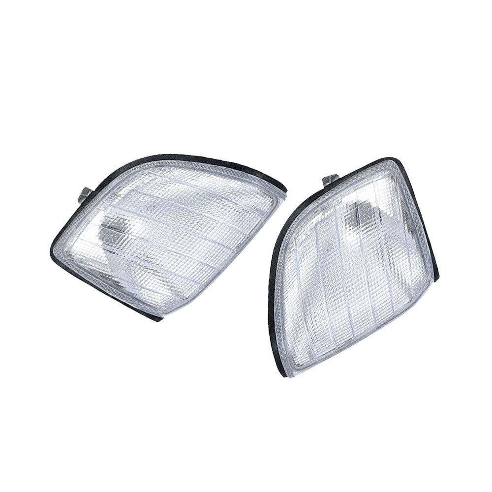 2 Pieces Front Turn Signal Light Indicator Housing for S-Class W140 1993 to 1998