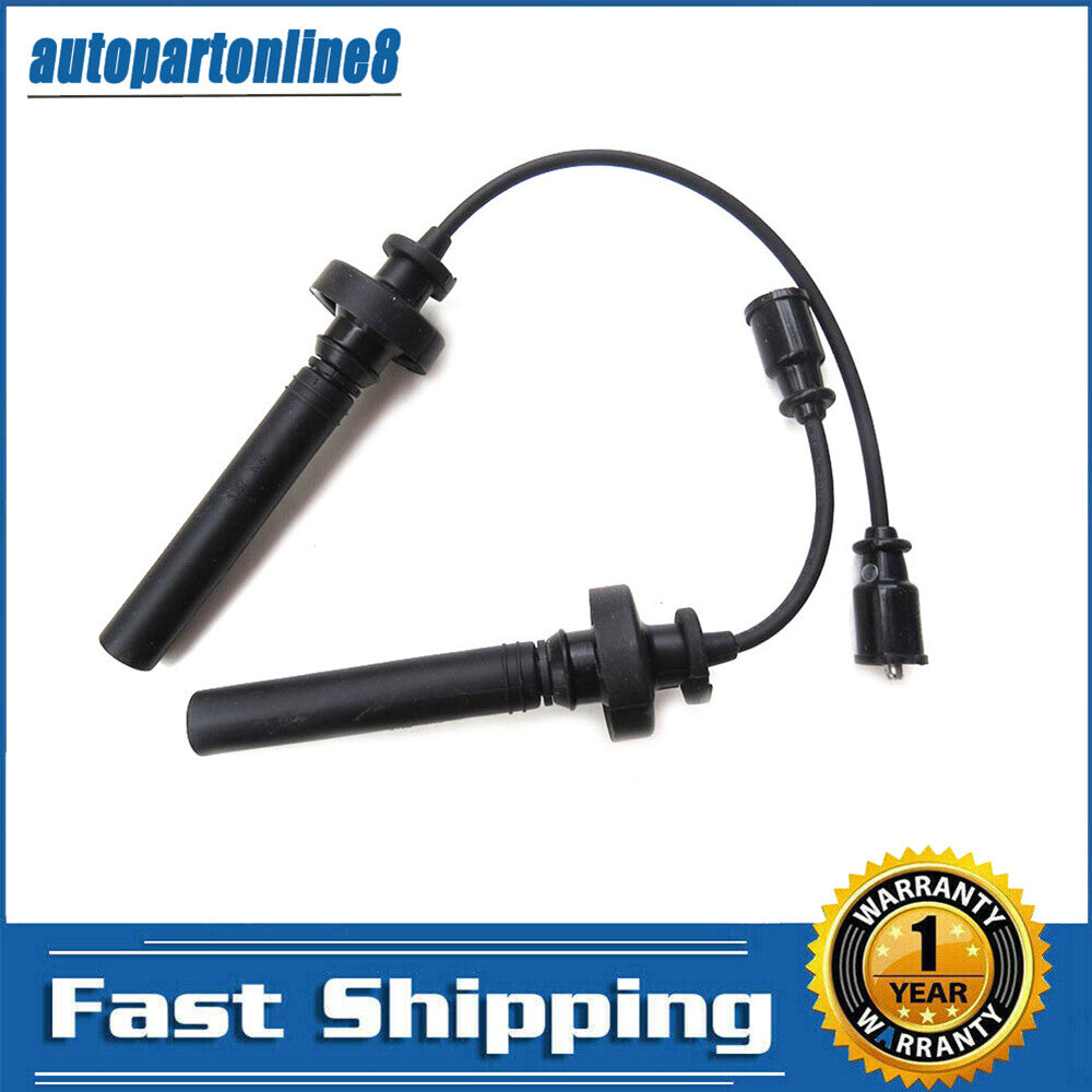 2-pack spark plug wires and ignition cables MD365102 for Mitsubishi Lancer 1.6L 02-06 Q