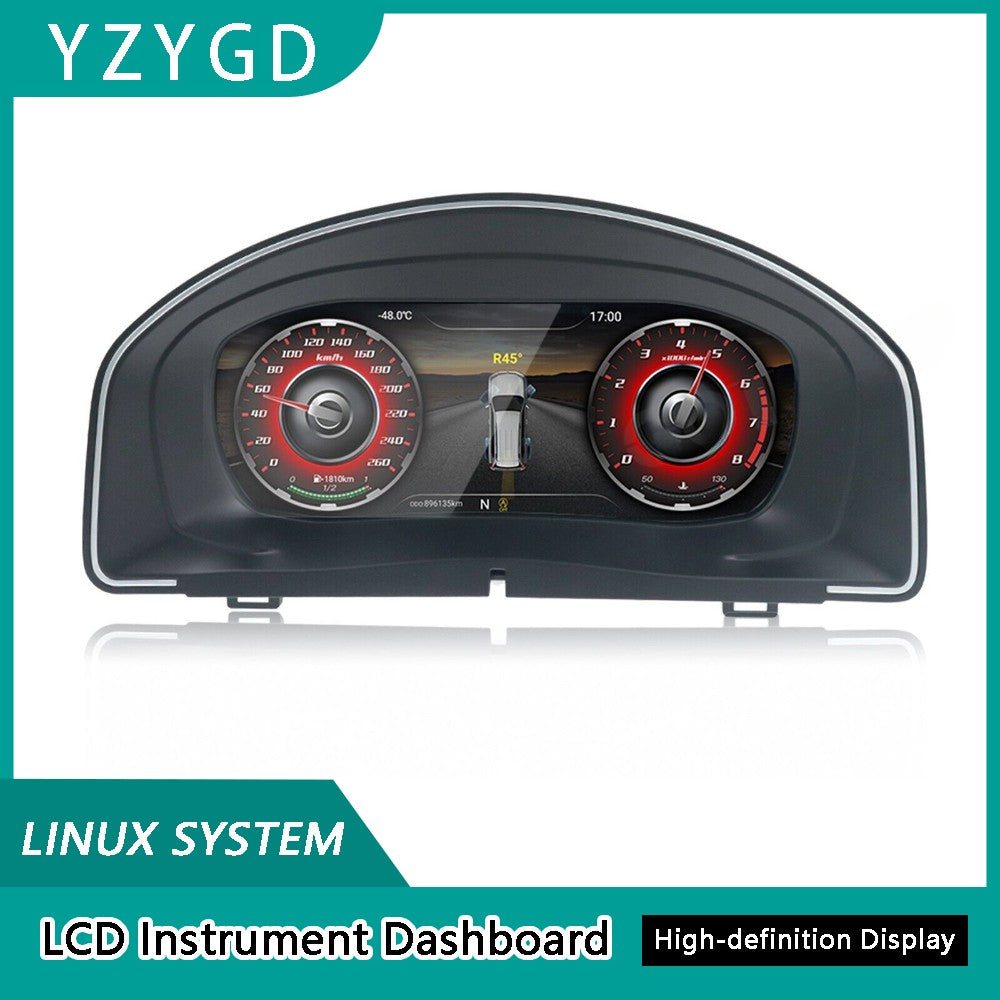 for Volkswagen Scirocco 2009-2016 LCD Cluster Instrument Digital Speedometer Q