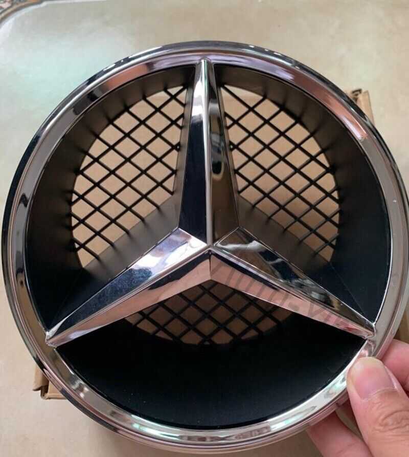 Fit for Mercedes Benz C Class 2008-09 2010 2011 2012 Front Chrome Grill Emblem Logo# Q