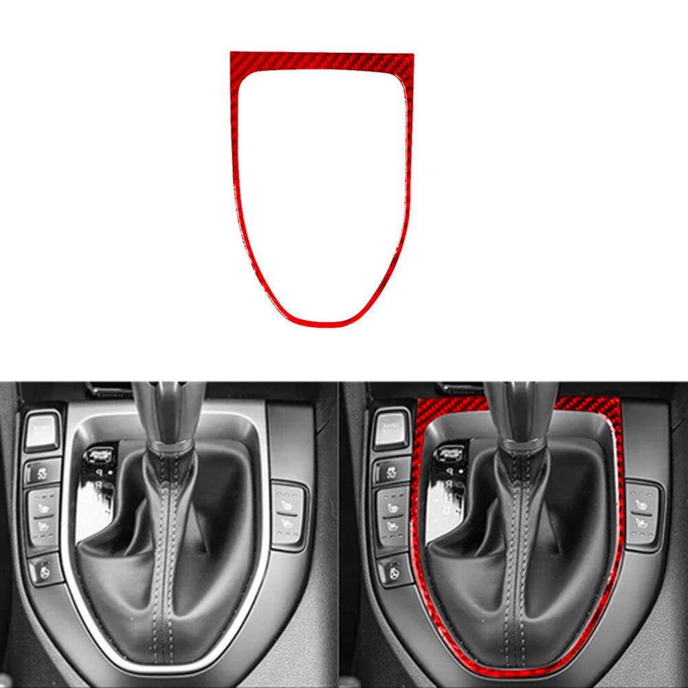 Carbon Fiber Warning Light Frame Cover Trim For W203 2005-2007 v
