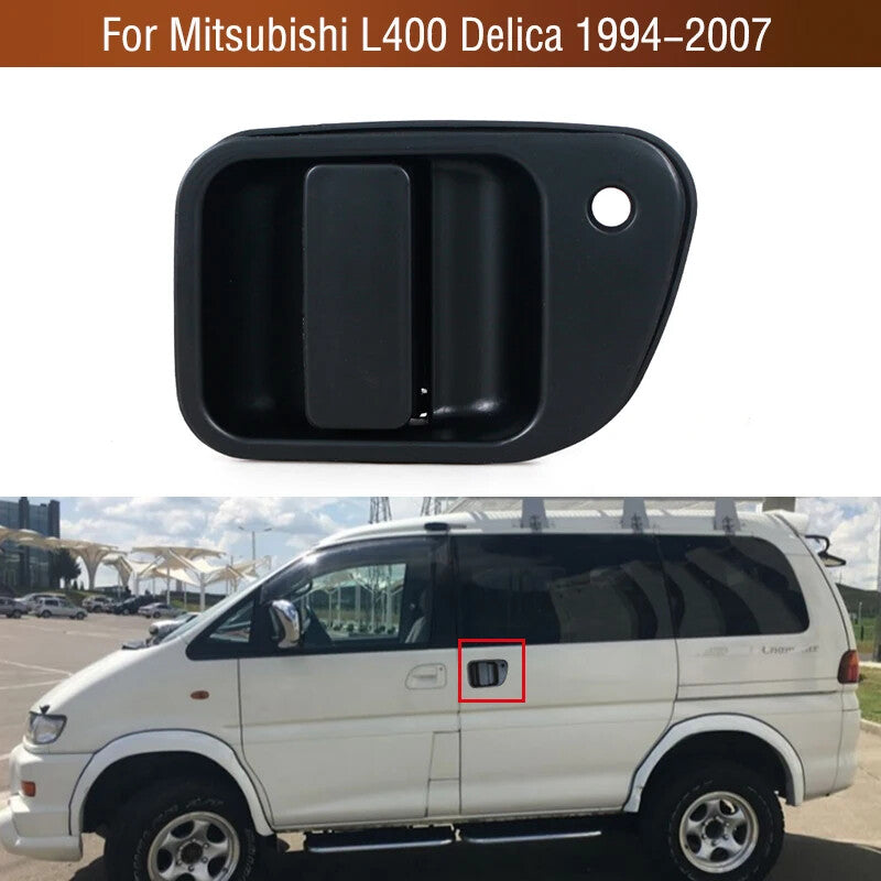 Left Outerside Rear Sliding Door Handle for Mitsubishi L400 Delica 4th 1994-2007