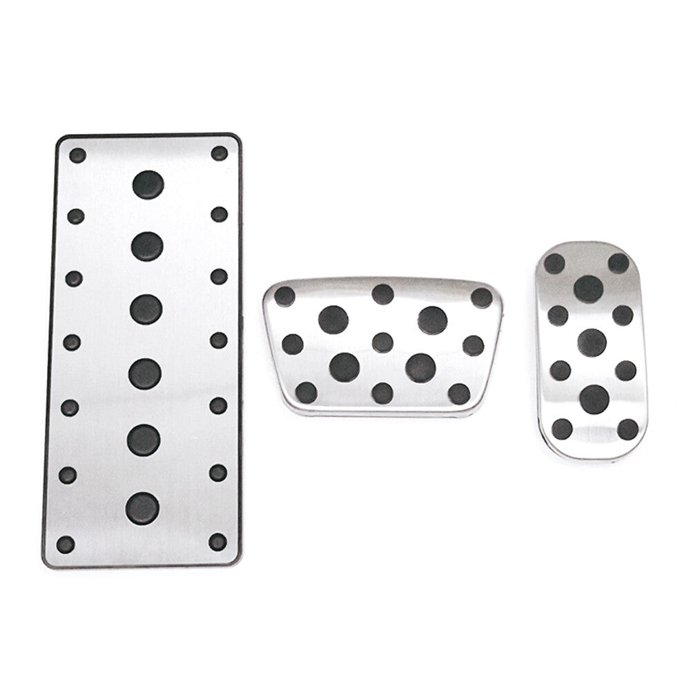 Stainless Steel Foot Rest Brake Gas Pedal Cover for Toyota for Land Cruiser Prado