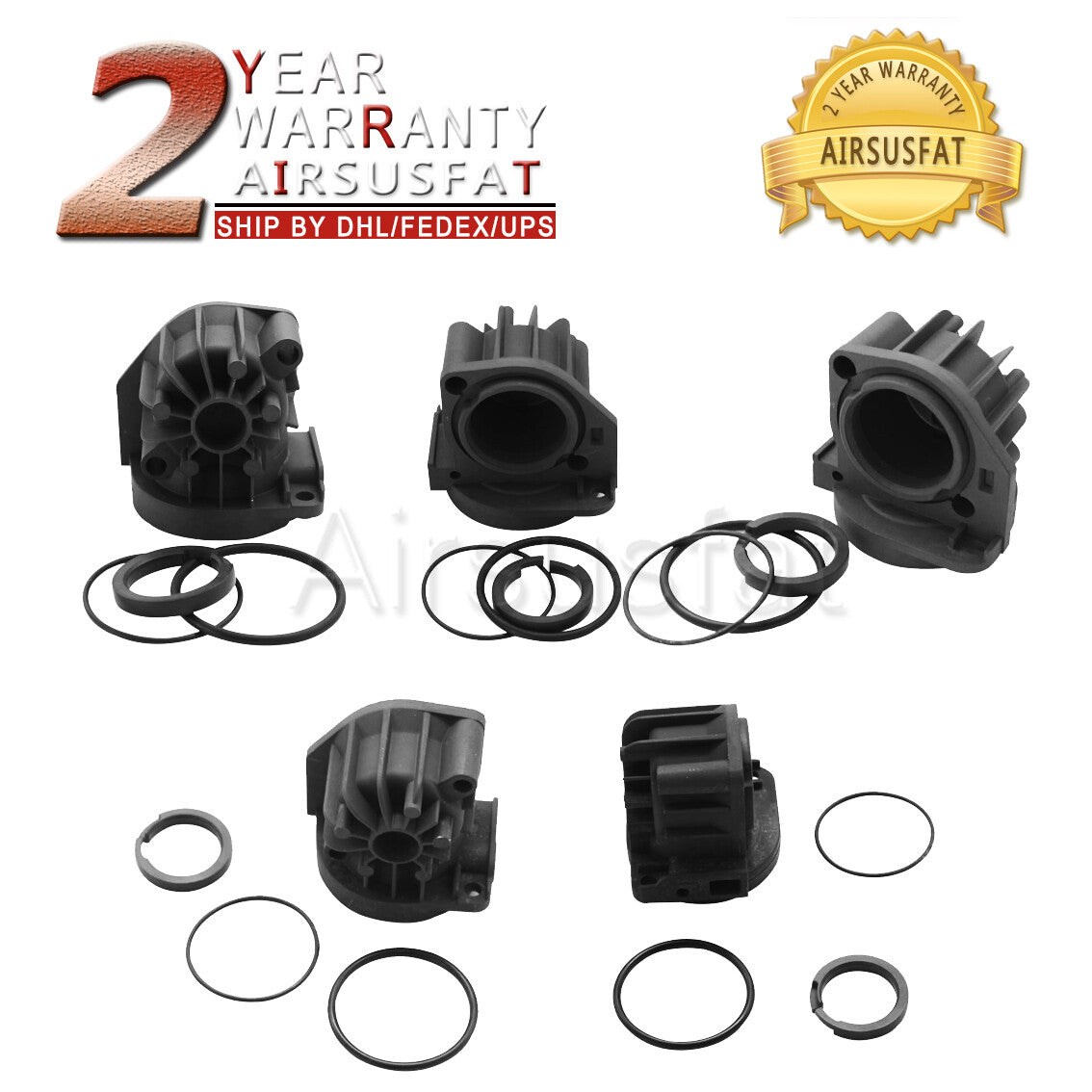 5X Air Suspension Compressor Cylinder Ring for Audi A6 Allroad W220 2113200304