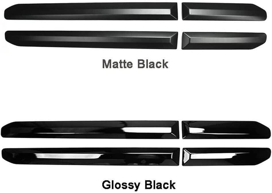 for Ford Bronco Sport 2021-23 Door Side Sill Moulding Cover Trim Plate Black 4x