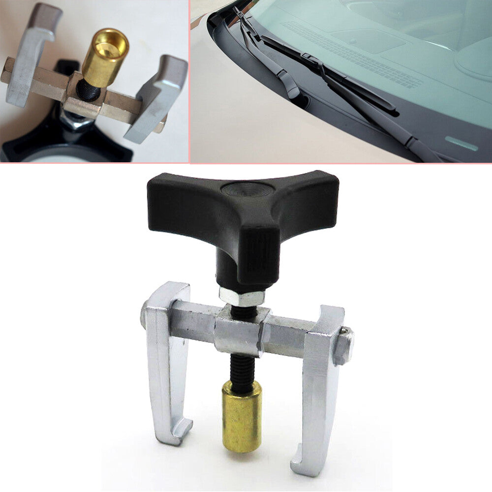 Automotive windshield cleaning and installation tool arm puller spindle end - n