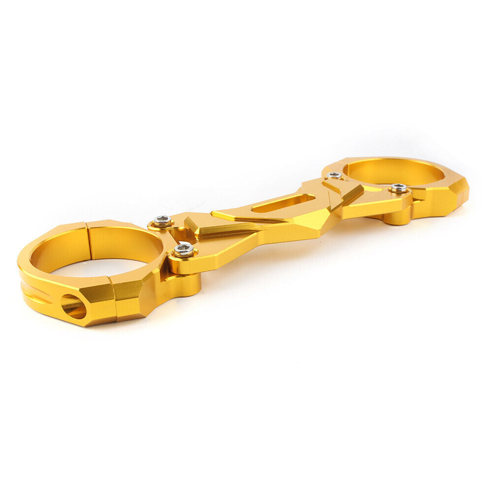 Front Shock Absorber Damper Fork Balance Brace for Honda CB650F 2014-UP Gold