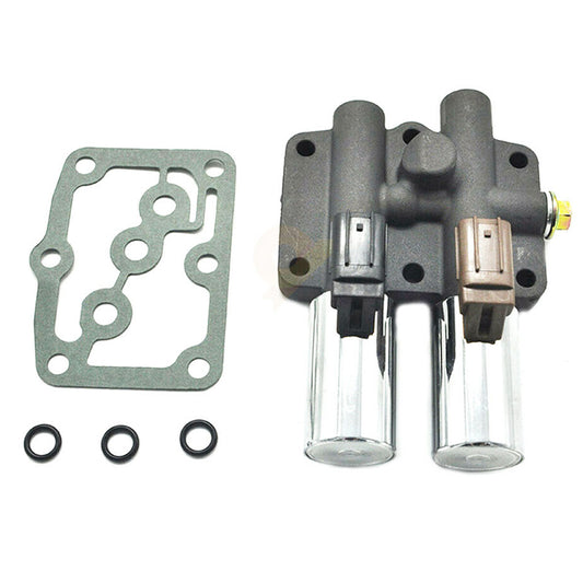 Auto Transmission Dual Linear Shift Solenoid W/ Gasket Fit 1998+ for Honda for Acura n