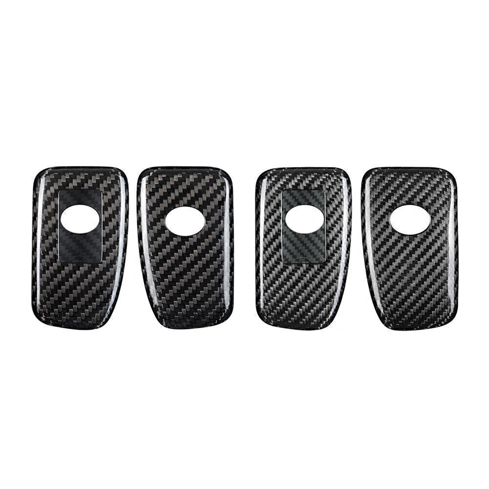 Carbon Fiber Remote Key Shell Cover Case Black Fit for LEXUS 2014-2017 Q