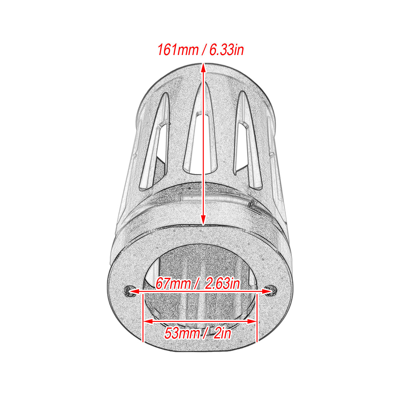 CNC Fork Boot Slider Cover Cow Bell for Harley Touring Road Electra Glide 80-23