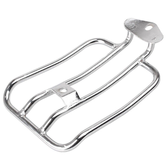 Solo for Seat Luggage Rack for Harley Sportster XL 883 2004-06 Chrome Q