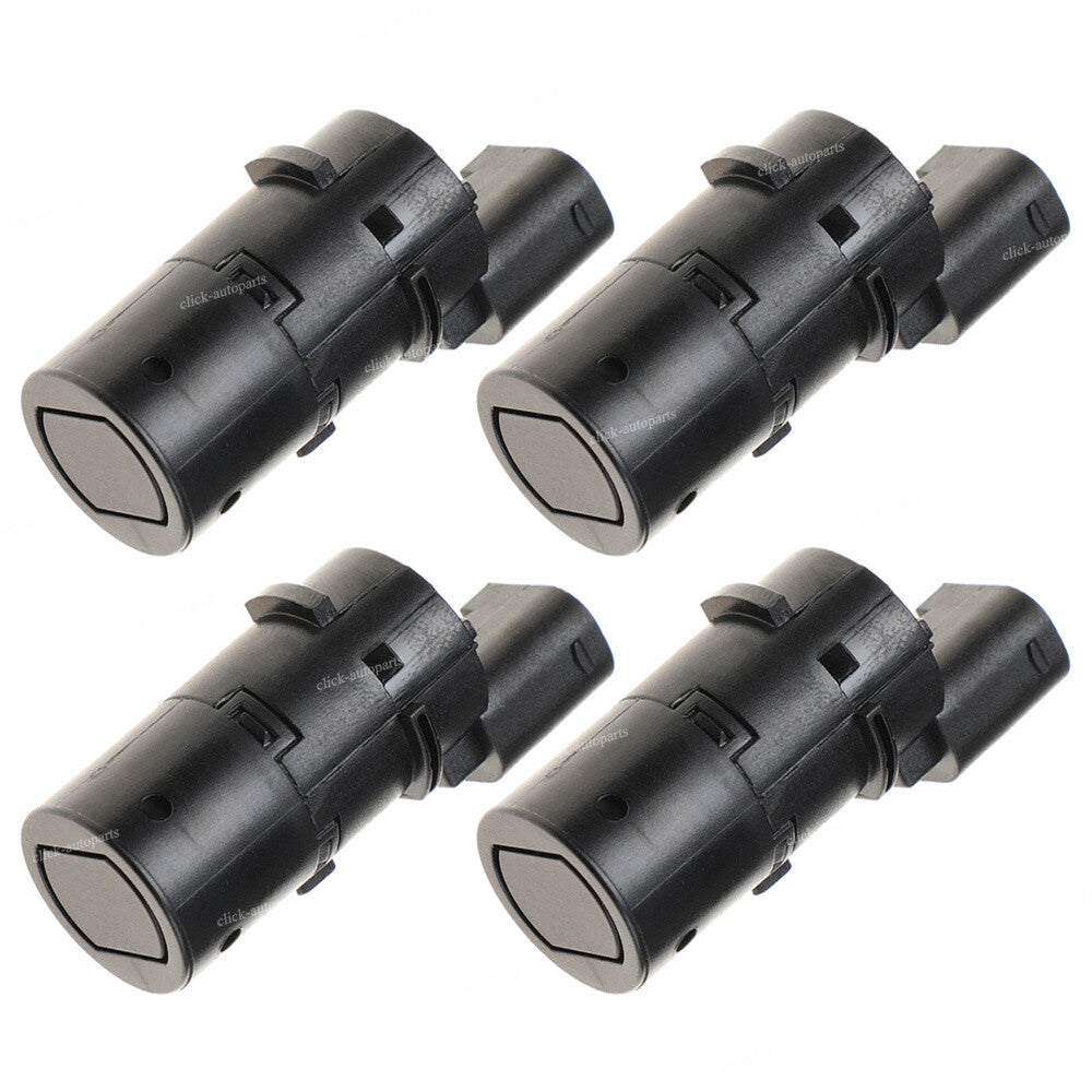 4Pcs Fit for BMW E38 E39 E53 for X5 66216902182 Black Parking Sensor PDC Sensor Rear Q