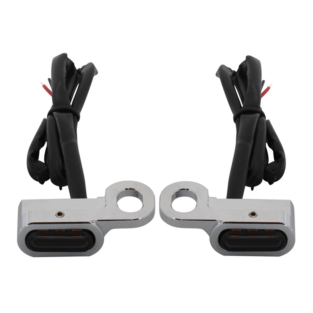 Fit for BMW R18 Classic LED for Mini Motorcycle Front Turn Signal Indicator Amber Light Q