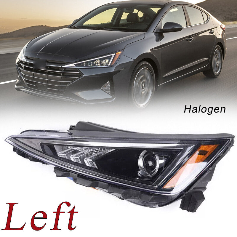 1Pcs Left Headlight Assembly w/ LED DRL for Hyundai for Elantra 2019 2020