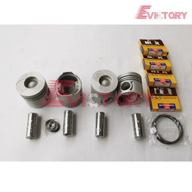 Suitable for DB33A/DB33 rebuild kit piston rings, cylinder liners, gaskets, and bearings.