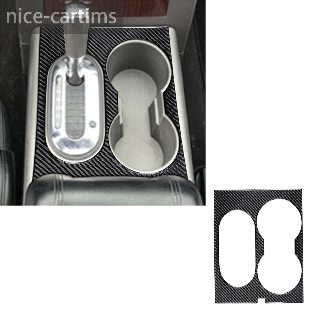 Carbon Fiber Center Console Gear Shift Panel Trim Fit for Ford F-150 FX4 2004-08