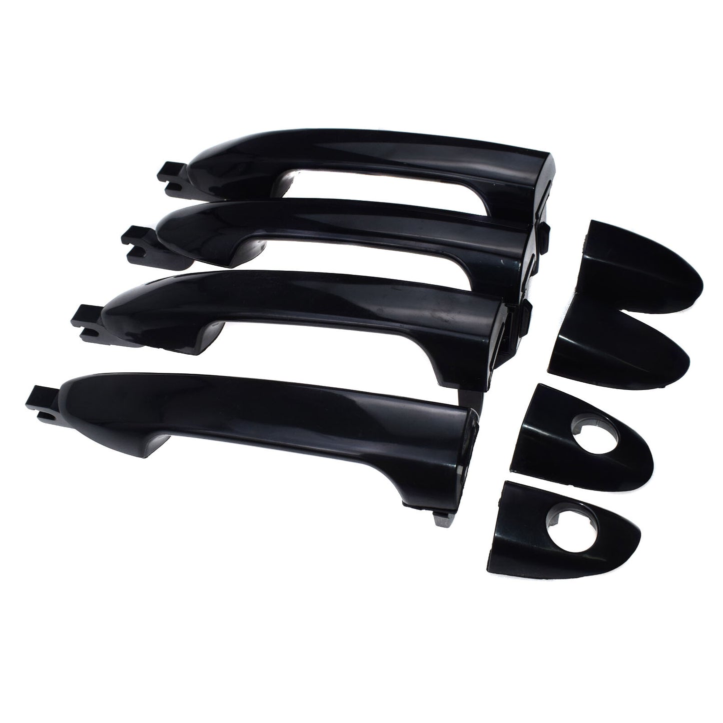 Front, rear, left, right, exterior, and interior door handles are compatible with for Kia Spectra 2004-2009. n