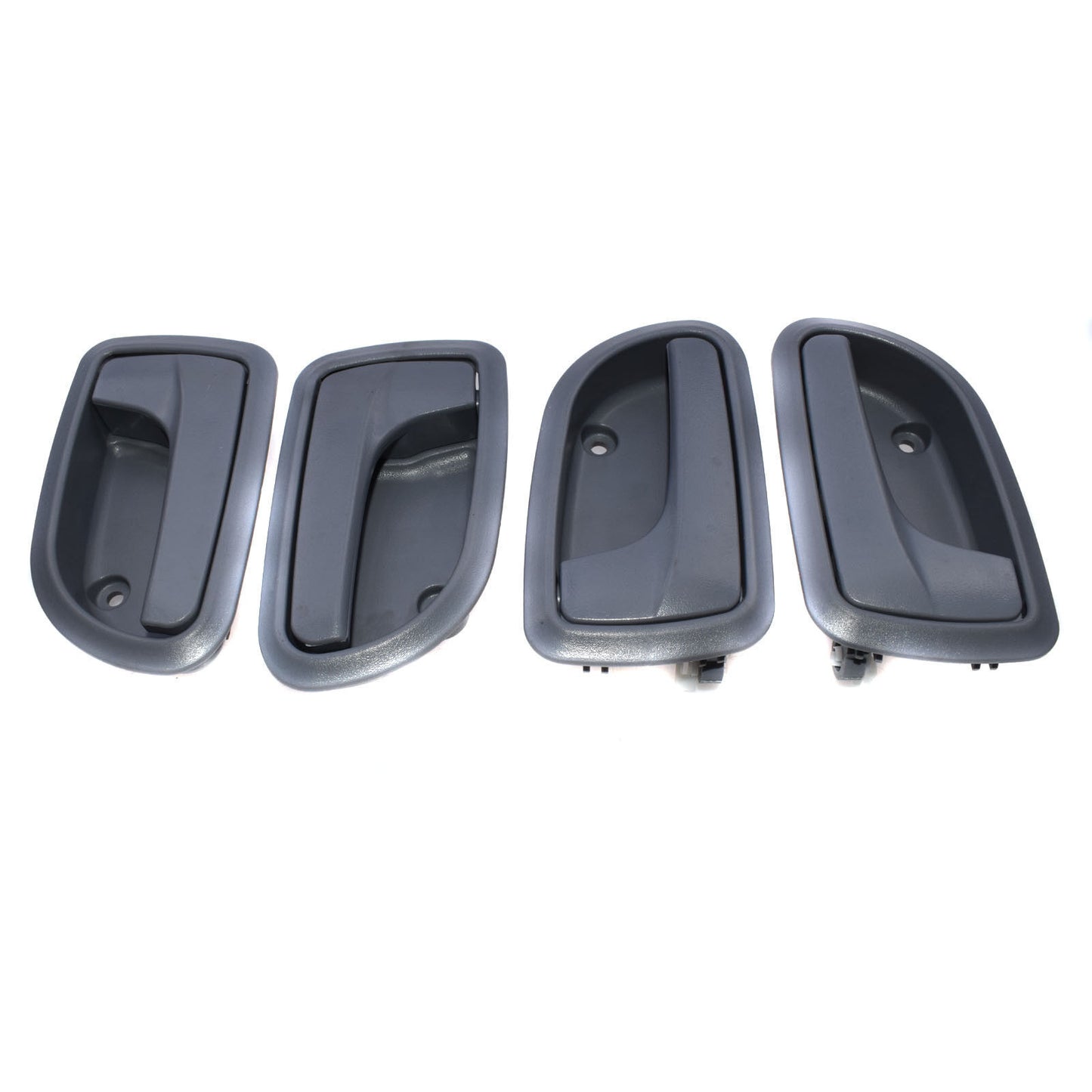 for KIA 2008-2010 Picanto Morning Set 4Pcs Inside Door Handle Left Right Gray