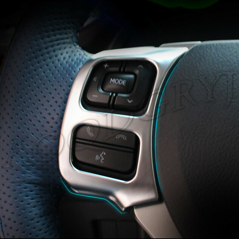 Matte Silver Steering Wheel Moulding Cover for LEXUS NX200T 300H 300 2015-2021