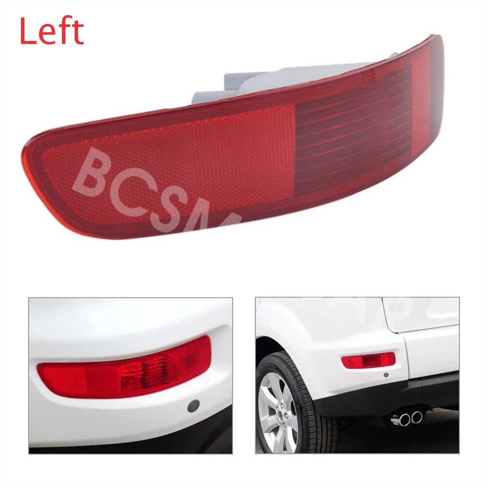 Rear Tail Bumper Reflector Light Cover Fit for Mitsubishi for Outlander 2007-2012