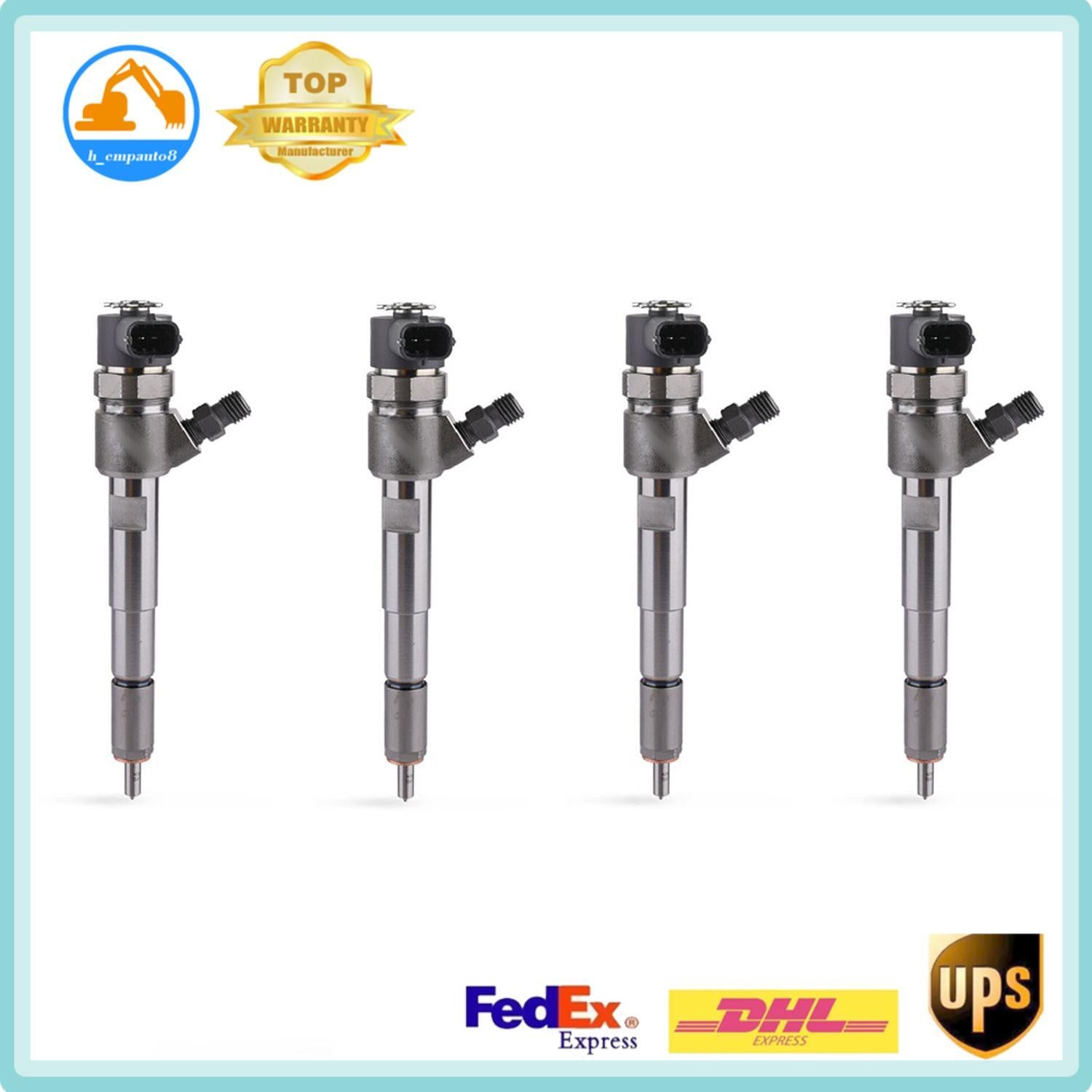 4 Fuel Injectors 5159970AA for Jeep Liberty 2.8L CRD L4 2005-2006 0445110217