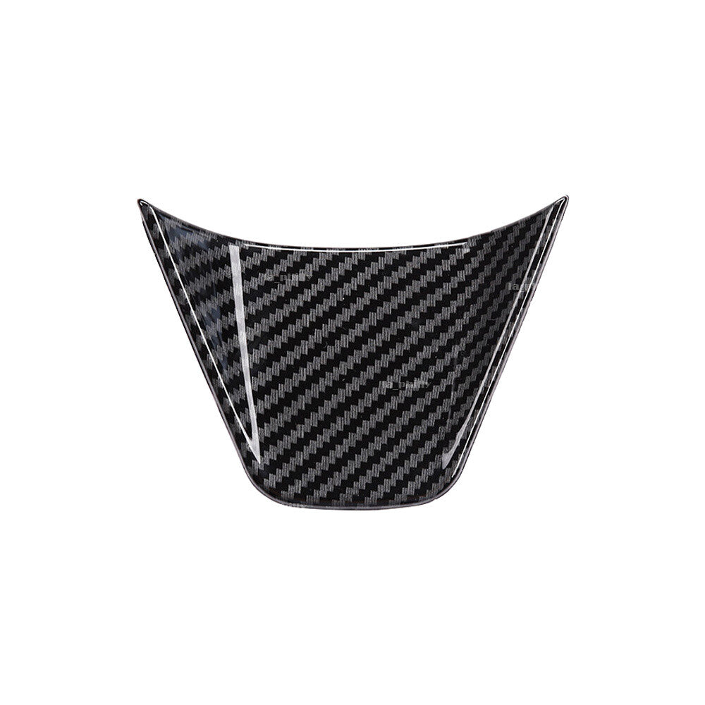 3xFor 2018-2020 for Toyota for Camry Carbon ABS Fiber Interior Steering Wheel Cover Trim