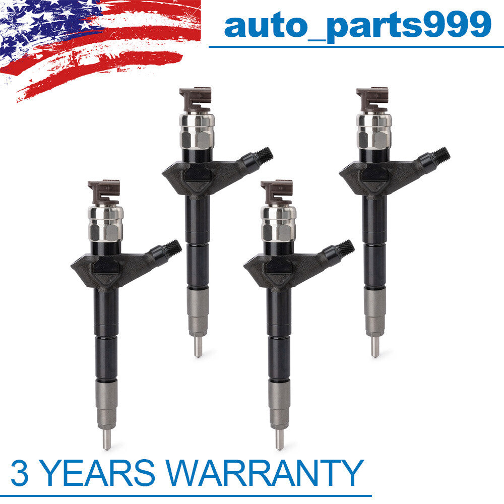 4-pack fuel injectors for YD25 Navara 16600 EC00A 095000-6250 16600-EC00B- n