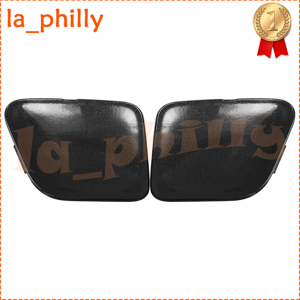 2pcs for Toyota Prius V 2014-2017 Front LeftRight Towing Eye Bracket Hook Cover Q