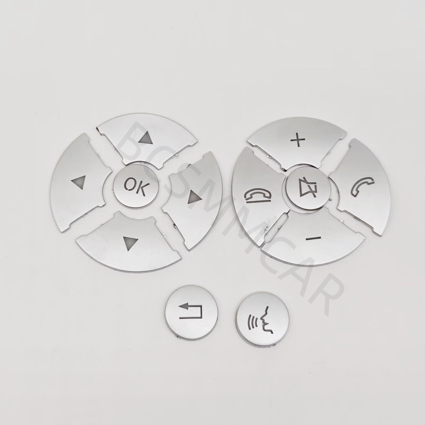 Steering Wheel Button Sticker Fit for Mercedes-Benz E-Class W212 2010-2013 Q