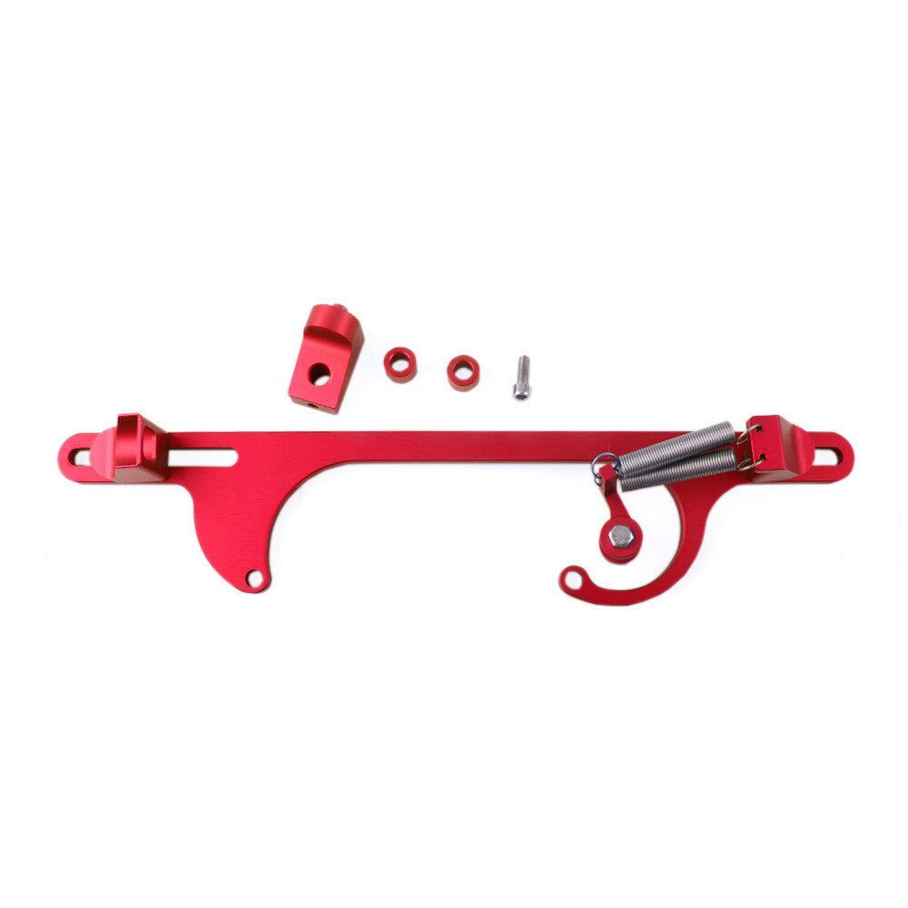 Red Aluminum 4160 Series Throttle Cable Carb Bracket Carburetor 350 for Holley Q