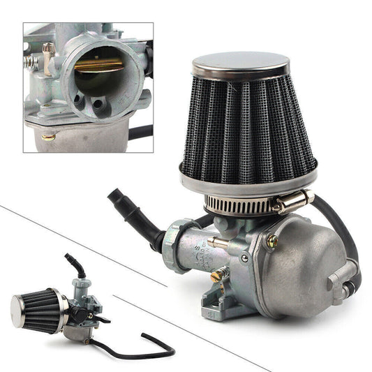Carb Carburetor 22mm Air Filter Fit 110cc 125cc Dirt Bike XR50 CRF50 XR70 Q